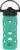 Lifefactory 12-Ounce Glass Water Bottle with Pivot Straw Cap and Protective Silicone Sleeve, Kale