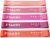 Resistance Bands for Working Out, Exercise Bands with 5 Resistance Levels, Natural Latex Resistance Bands Designed for Home Fitness, Strength Training and Flexibility Exercises