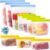 SPLF 10 Pack Stand-Up Reusable Food Storage Bags Dishwasher Safe, BPA Free Reusable Freezer Bags, Extra Thick Leakproof for Meal Prep, Sandwich, Bread, Veggies – 3 Gallon 4 Quart 3 Snack