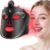 Red Light Therapy Mask for Face with 7 Modes, Wireless LED Face Mask Light Therapy with 850nm Infrared, 660nm Red, 460nm Blue Light, Lightweight Design for At Home, Travel Skincare Gifts