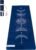 Yoga Mat With Strap 5mm Non Slip Suede & TPE – Eco-Friendly Fitness & Exercise Mat for Home Gym, Pilates, Hot Yoga, and Meditation – Lightweight Durable 72 x 24 inch Workout Mat for Women, Men