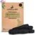 rebEarth Bamboo Charcoal Floss Refill 4-Pack — 30m Mint Floss Each (120m Total) — Reload Your Existing Glass Container — Plastic-Free, Zero Waste, Shred Resistant Dental Floss