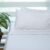 Fabdreams 100% Organic Cotton King Size Sheet Set | 400 Thread Count Sheet Set | GOTS Certified | Long Staple Cotton | Upto 17″ Elasticised Deep Pockets | Soft Silky Shiny | White