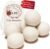 100% New Zealand Wool Dryer Balls XL Size – 6 Pack, Organic & Chemical-Free Fabric Softener, Baby Safe & Hypoallergenic, Reduces Static, Wrinkles & Drying Time, Reusable for 1000+ Loads