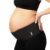 AZMED Maternity Belt Back Support – Adjustable Abdominal Binder for Pregnancy – Belly Band for Pelvic, Waist & Lower Back Comfort – Fits Up to 46 Inches – Black