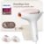 Philips Lumea 8000 Series IPL Hair Removal Device – Permanent Laser Hair Reduction for Women & Men, Easy and Comfortable Use at Home, SenseIQ, 2 Attachments for Body & Face, BRI932/03