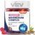 VEV Deep Calm Magnesium Complex 14-in-1 Gummies – 90 Count (Pack of 1) – with D3, Ashwagandha, L-theanine, Zinc – No Added Sugar Vegan Glycinate Gummies – Magnesium Complex for Women and Men