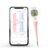 Digital Basal Body Thermometer for Ovulation, High Precision Oral Thermometer, Accurate 1/100th Degree, Works with Shecare APP