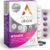 Active Iron Supplement 25mg + Multivitamin for Women, Clinically Proven to Increase Iron & Energy Levels, Maximum Absorption, Gentle, Non-Constipating, 30 Capsules + 30 Tablets in On-the-Go Foil Packs