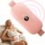 Portable Heating Pad for Period Cramps, Cordless Menstrual Heating Pad for Women with 6 Heat & 6 Massage Modes, Rechargeable for Cramps Relief, Birthday Gifts for Women Mom Girlfriend Wife, Pink