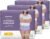 Amazon Basics Incontinence Underwear for Women, Maximum Absorbency, Fresh Protection, Postpartum, Disposable, Odor Protection, Comfortable Fit, Large, Lavender, 54 Count (3 Packs of 18)