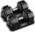 Keppi Adjustable Dumbbells Set-25lb/40lb/55lb/60lb, Anti-Slip Metal Fast Adjust Weight Handle, Exercise & Fitness for Full Body Workout – Adjustable Dumbbell Series