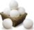 Wool Dryer Balls XL Size 6 Pack, Natural Fabric Softener 100% Organic Premium New Zealand Wool, Chemical Free and Reduces Wrinkles, 1000+ Loads, Baby Safe, Saving Energy & Time, White 6 Count