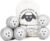 Budieggs Wool Dryer Balls Organic XL 6-Pack | 100% New Zealand Wool, Chemical-Free Natural Fabric Softener | Baby Safe, Hypoallergenic, Reduces Static & Drying Time | Lasts 1000+ Loads
