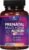 Prenatal Vitamins for Women with Folic Acid + Omega 3 DHA for Fetal Brain Development, Best Prenatal Vitamin Supplement, Daily Pregnancy Multivitamin Nutritional Support, Non-GMO – 60 Softgels