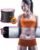 TESETON Waist Trimmer for Women Men-Sweat Band Waist Trainer for Women Lower Belly Fat, Easy to Clean