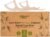 Natural Dental Floss Picks 75 Pack – Organic Biodegradable Floss Sticks with Strong Bamboo Charcoal Thread & Vegan Cornstarch Handle – No Plastics, No Artificial Flavours – Kraft Paper Box