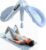Thigh Trainer with Resistance Adjustment, Pelvic Floor Exercise Devices with LED Display, Inner Thigh Exerciser with Soft EVA Padding, Kegel Exerciser for Women