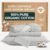 100% GOTS Certified Organic Cotton Sheets King Size – Luxurious 415 Thread Count, Oeko-Tex Certified, Silky Sateen Weave with Hemstitch, 16″ Deep Pockets, 360 Double-Elastic & 4 Corner Straps