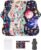 LUCKYPADS Overnight Reusable Menstrual Pads, 7 Pcs Washable Cloth Pads & Period Pads for Women, Extra Long (5.9×13.7 Inches) Postpartum & Heavy Flow Pads with Wet Bag & Laundry Bag