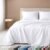 California Design Den Queen Sheet Set – Luxury 600 Thread Count Sateen, 100% Cotton Deep Pocket Queen Sheets with All Around Elastic, Snug Fit, Durable Bedding Set – White
