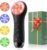 Ccigedy Face Scrubber Brush, Electric Silicone Face Scrubber, Waterproof and Rechargeable Facial Cleansing Brush with 4 LED Gentle Light, Sonic Facial Pore Exfoliator Cleanser Tool for Women & Men
