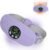 HOTBAG Heating Pad for Period Cramps, Portable Cordless 3S Fast Period Heating Pad Cramp Relief with 3 Heat Levels and 3 Massage Modes, Electric Heating Pad for Pain Relief Gifts for Women (Purple)
