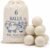 Premium XL Wool Dryer Balls 6 Pack – 100% Organic New Zealand Wool – Reusable Natural Fabric Softener – Reduces Wrinkles & Shortens Drying Time – XL Jumbo Size Set of 6