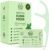Dental Floss Picks – Biodegradable Mint, PFAS-Free & Plastic-Free | Shred-Resistant Thread | Unbreakable Corn-Starch Handle for Tight Teeth | 200 Count (4 Packs)