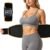 kissleaf Sweat Waist Trainer for Women Men, Comfortable Waist Cincher Sweat Belt to Boost Sweating Stomach Wrap Supportive