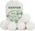 KINTOR XL Wool Dryer Balls 6-Pack, 100% New Zealand Wool, Reusable Fabric Softener, Cut Drying Time, Reduce Wrinkles Lint & Pet Hair, Hypoallergenic Quiet Laundry Balls