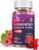 Magnesium Glycinate Gummies 400mg, High Absorption Magnesium Gummies with L-Theanine, Ashwagandha & GABA for Relaxation, Stress Relief & Sleep, Sugar Free, Vegan, 60 Raspberry