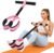 Resistance Bands with Handles, 6-Tube Elastic Pedal Resistance Band for Working Out, Durable Natural Rubber Exercise Bands, Multifunction Exercise Equipment for Abdomen, Waist, Arm, Leg Stretching