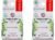 Radius Dental Floss, Sponge Floss, Vanilla Mint, 55 Yards, Vegan & Non-Toxic Oral Care Designed to Help Fight Plaque, Pack of 2