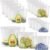 100% Platinum Silicone Reusable Storage Bags, 12 Pack, Premium Silicone Food Storage Bag Stand-Up Wide-Mouth Zip-Lock, Freezer Microwave Oven Dishwasher Safe, 4 M + 4 S + 4 XS, Crystal-Clear