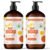 Everyone 3-in-1 Kids Soap, Body Wash, Bubble Bath, Shampoo, 32 Ounce (Pack of 2), Orange Squeeze, made with Essential Oils for Toddlers, tweens and teens