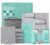 Mama & Wish® C-Section Recovery Kit – Postpartum Essentials C Section 12-Pc: Belly Binder, Silicone Scar Patches, Peri Bottle, Disposable Underwear, Wipes, Grip Socks & Toiletry Bag