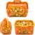 Silicone Reusable Food Storage Bags, NUZEAK Magnetic Fast Seal Reusable Storage Bags, Stand Up Silicone Freezer Bags for Food, Fruit, Snack, Sandwich, Meal Prep, Dishwasher Safe, 68oz
