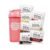 TransformHQ Meal Replacement Shake Variety Box With Pink Shaker, 7 Single-Serving Shake Packs
