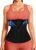 LEINIDINA Womens Waist Trainer Corset with Zipper Sweat Waist Trimmer for Women Workout Belt Corset Shapewear
