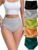 MISSWHO High Waisted Cotton Women Underwear Tagless Soft Full Coverage Briefs Ladies Panties (Regular, Plus Size)