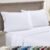 CALIFORNIA DESIGN DEN Luxuriously Soft Hotel Quality 600 Thread Count, 100% Cotton Set of 2 Cases, Crisp & Cool White Standard Pillow Cases Fits Standard & Queen Pillows (Bright White)