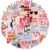 50PCS Self Love Gifts Sticker Pack, Self Care for Adult Women Teens Vinyl Positive Affirmation for Water Bottles Laptop Scrapbook Journal (Self-Care)