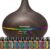 InnoGear Aromatherapy Diffuser & 10 Essential Oils Set, 400ml Diffuser Ultrasonic Diffusers for Home Cool Mist Humidifier with 4 Timers 7 Colors Light Waterless Auto Off, Dark Wood Grain