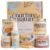 Nurture by Nature Spa Gifts for Women – Mothers Day Gifts for Mom, Self Care Gift Set & Spa Gift Basket for Women, 6 Piece Bath Set with Candle, Bath Bomb, Salts & Pillow Spray – Relaxation Gifts