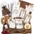 LILY ROY Gifts for Women & Men, Birthday Gift Basket, Premium Coconut Vanilla Spa Gift Basket for Women, Bath and Body Spa Gifts for Mom & Dad, Gifts Designed for Fathers Day, Mothers Day, Christmas