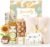 Self Care Gifts for Women Gift Baskets，Sending Sunshine Thinking of You Care Package Spa Gift Sets, Mothers Day Birthday Gifts for Women Mom Sister Wife Grandma Best Friends Her – Ivory