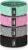Fabric Resistance Bands for Squats, Glutes & Legs – 3‑Level Non‑Slip Booty Bands Set – Thick Loop Bands for Women & Men – Home Workout, Pilates & Yoga