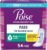 Poise Incontinence & Postpartum Pads for Bladder Leaks, 3 Drop Light Absorbency, Regular Length, 54 Count, Packaging May Vary