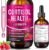 Cortisol Reducer for Women & Men with Magnesium Glycinate, Ashwagandha, L-Theanine – Supports Stress Relief, Sleep & Heart Health, Nerves, Muscles – 2 Fl Oz